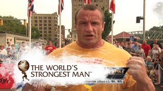 2008 Fingals Fingers Pudzianowski v Pfister  Worlds Strongest Man [upl. by Keverian]