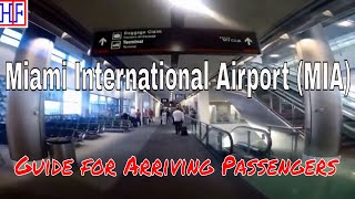 Miami International Airport MIA – Arrivals and Ground Transportation Guide  Travel Guide  Ep1 [upl. by Lotson]