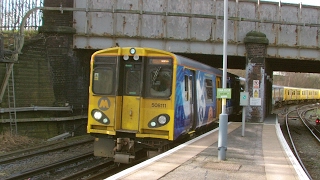 Half an Hour at 216  Birkenhead North Station 1022017  Class 507 508 terminus [upl. by Perkin168]