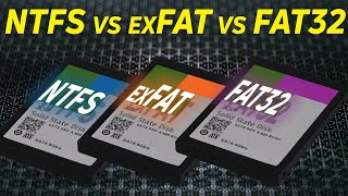 NTFS vs FAT32 vs exFAT  Everything You Need To Know [upl. by Sigismund]