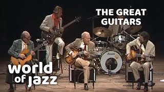 The Great Guitars Barney Kessel Charlie Byrd and Herb Ellis • 11071982 • World of Jazz [upl. by Gayle912]