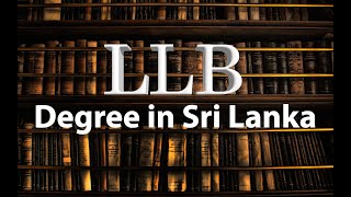 LLB degree in Sri Lanka ii Sinhala [upl. by Maccarthy255]