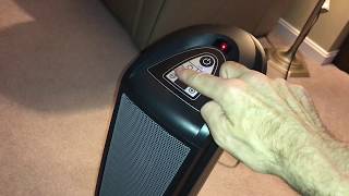 Lasko Ceramic Tower Heater with Remote Control REVIEW [upl. by Giguere761]