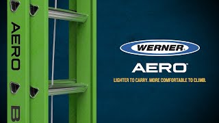 Werner Ladder  AERO Extension Ladder Product Overview [upl. by Niras]