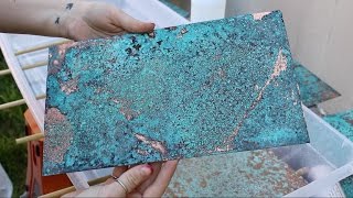 How to Patina Copper [upl. by Petromilli]