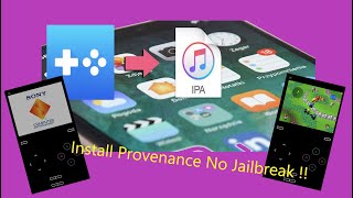 How to install Provenance on iOS 145 No Jailbreak  Playstation1 Emulator [upl. by Anglim]