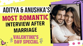 Anushka Ranjan amp Aditya Seal talk about love their MARRIAGE proposal and more  Valentines Day [upl. by Siul110]