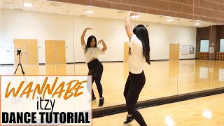 ITZY quotWANNABEquot Lisa Rhee Dance Tutorial [upl. by Josey]