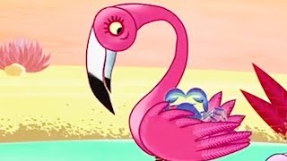 Tinga Tinga Tales Official  Why Flamingo Stands on One Leg  Tinga Tinga Tales Full Episodes [upl. by Ephrem802]