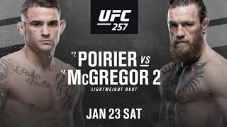 UFC 257 Poirier vs Mcgregor 2 Trailer [upl. by Ahtekahs]