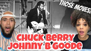 FIRST TIME HEARING Chuck Berry  Johhny B Goode REACTION [upl. by Ylrrad]