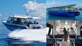 Best Way to Travel in Maldives SpeedboatFerry Transfers  Route Schedule Online Booking Pricing [upl. by Ddet444]