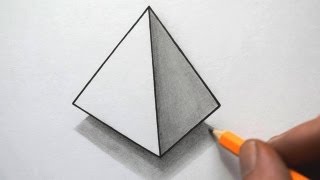 How to Draw a Pyramid [upl. by Chimene237]