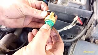 Changer la sonde de température deau Peugeot Citroen Ford 16 HDI 14 HDI [upl. by Ttessil]