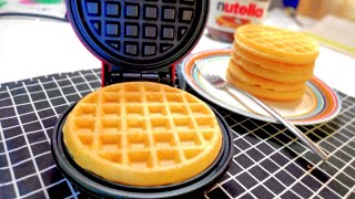 Resepi Waffle Rangup Lembut amp Gebu  Crispy and Fluffy Waffle Recipe [upl. by Petit128]