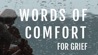 “Words Of Comfort For Grief” Jonathan McKnight [upl. by Malina]