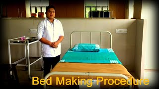 Bed Making Procedure [upl. by Ezarra]