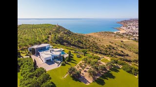 SOLD  Stunning cliff top mansion with panoramic sea views for sale in the Algarve Portugal [upl. by Esele]