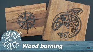 Pyrography wood burning for beginners [upl. by Nue]