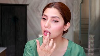 Mahira Khans Guide To Fresh Skin and An Easy Eid Glam Look  Mashion [upl. by Handel]