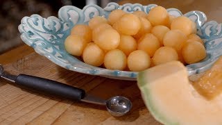 How to Make Melon Balls [upl. by Aynotel]