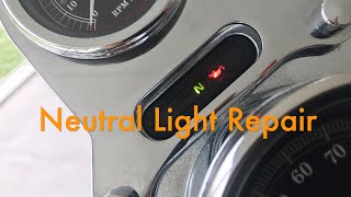 How To Harley Davidson Neutral Light Switch Repair [upl. by Meehan]