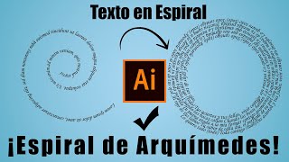 Letras en Espiral  Illustrator [upl. by Yetsirhc]