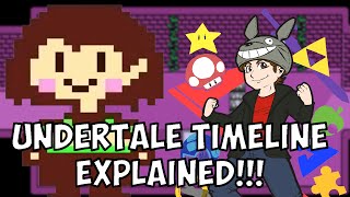 UNDERTALE Timelines and Story EXPLAINED  Terracorrupt [upl. by Ecirtel]