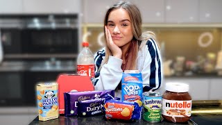 15 YEAR OLD GIRL TAKES ON 10000 CALORIE CHALLENGE [upl. by Leuqim]