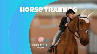 Equestrian the Game Training [upl. by Iosep]