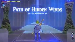 BotW110  Path Of Hidden Winds Shrine Made Easy  Sha Warvo Shrine [upl. by Anelac273]