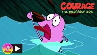 Courage the Cowardly Dog  House Flood  Cartoon Network [upl. by Takara643]