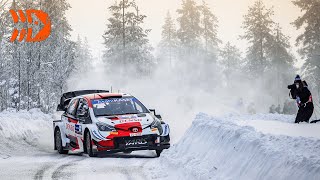 Best of Arctic Rally Finland 2021  Maximum Attack On The Limit Action [upl. by Agata118]