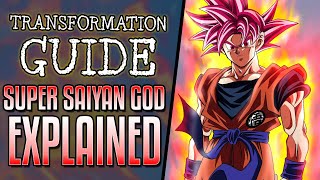 Super Saiyan God Explained [upl. by Sihun]