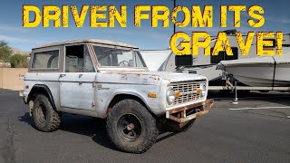 ABANDONED Bronco Saved After 10 YEARS in a Storage Lot Will it Run and Drive  Part 2 [upl. by Dario]