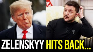 Zelenskyy HITS TRUMP BACK with Hilarious Troll [upl. by Silva]