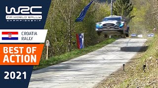 Best of rally action Croatia Rally 2021 [upl. by Ytok]