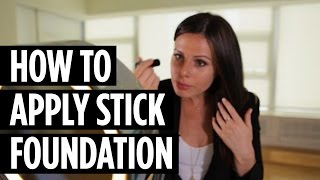 How to Apply Stick Foundation [upl. by Neom]