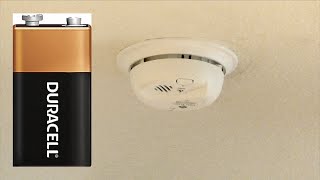 How To Change your Smoke Alarm Battery [upl. by Rumit]