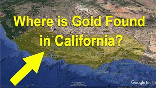 Where is Gold Found In California Gold Prospecting [upl. by Naot]