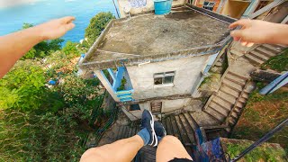 Rio de Janeiro Rooftop Parkour POV 🇧🇷 [upl. by Znerol260]