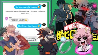 Bakugou and Deku are WHAT • Mha Texting Stories • Future AU • BkDk and more ships • RosieMIlky [upl. by Zadack]