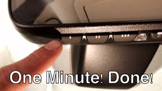 LEXUS HOW TO PAIR TO GARAGE DOOR 1 MINUTE [upl. by Grosberg]