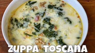 Zuppa Toscana Soup  Olive Garden Copycat Recipe [upl. by Elak]