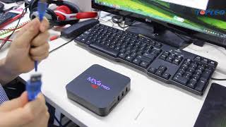 How to upgrade firmware android tv box MXQ pro [upl. by Jervis832]