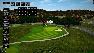 GSPro Course Flyover  The Golf Club at Devils Tower [upl. by Earle739]