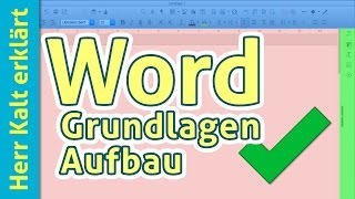 Textverarbeitungsprogramme Aufbau und Grundfunktionen [upl. by Syd]