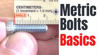 How Metric Bolts are Measured [upl. by Marinelli]