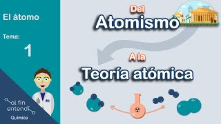 3 Qué es el átomo  QUÍMICA Estructura ATÓMICA [upl. by Brena]