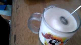 Aerolatte Review Frothing Cold Milk In Under 1 Minute [upl. by Emalee]